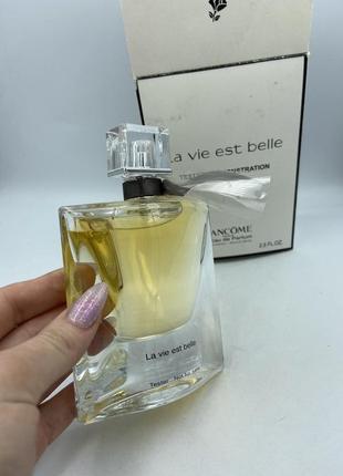 Тестер lancome la vie est belle 75мл