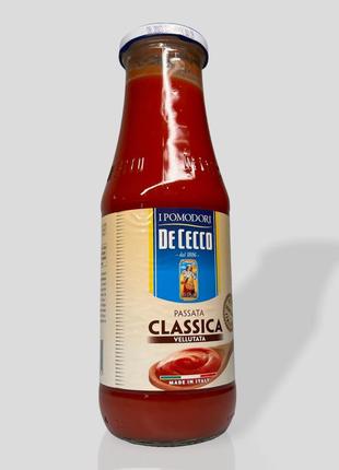 Томатная паста de cecco passata classica vellutata 700г2 фото
