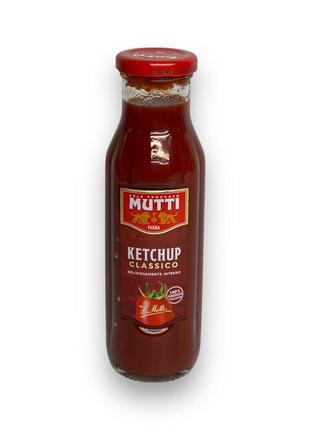 Кетчуп mutti классический без красителей и консервантов ketchup di pomodoro 340 г