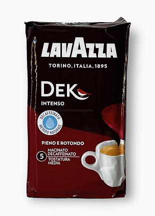 Кофе молотый lavazza deca intenso без кофеина 250 г