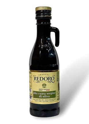 Оливковое масло redoro классическое премиум olio extre vergine di oliva 100% italiano, 250 мл