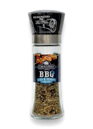 Спеції la drogheria для риби на грилі з млином 1880 bbq fish & scampi 190г