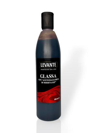 Бальзамический крем levante glassa aceto balsamico di modena 500 мл