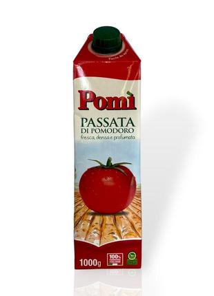 Томатная паста pomi passata di pomodoro 1000г