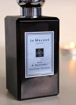 Jo malone oud & bergamot intense💥оригинал распив аромата затест