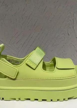 Сандалі босоніжки ugg в стилі goldenglow