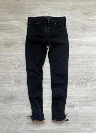 Женские джинсы скинни джинсы polo ralph lauren black label 26 размер1 фото