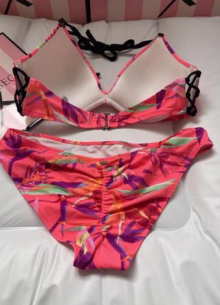 Купальник victoria secret/pink оригінал/ яскравий принт