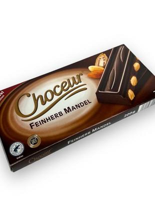 Шоколад черный choceur с миндалем negro com almendras, 200 г