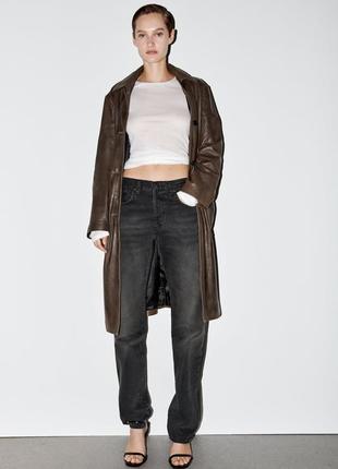 Джинси zara high rise full legngth размер 34,36,38