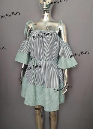 Сарафан oversize з широкими рукавами. пояс в комплекті