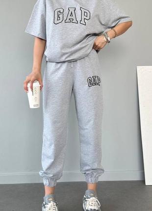 Костюм "gap" джоггеры + футболка оверсайз 💲супер цена 💲