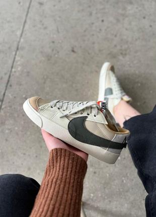 Nike blazer low '77 jumbo beige 364 фото