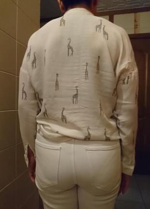 Натуральна сорочка вільного крою2 фото