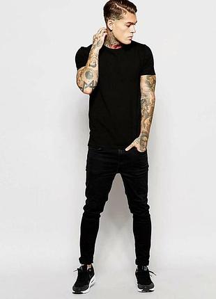 Чоловіча футболка чорна базова хакі біла якісна україна повномір приталена бавовняна літо весна осінь на подарунок чоловіку