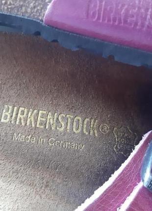 Шкіряні шльопанці сандалії оригінал від birkenstock