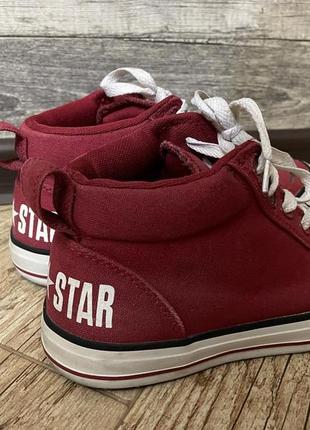 Кеды красные converse all star, 39 размер, 24,5 см
