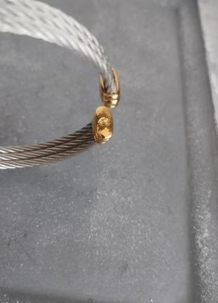 Philippe charriol браслет нержавеющая сталь в серебряном и золотом тоне