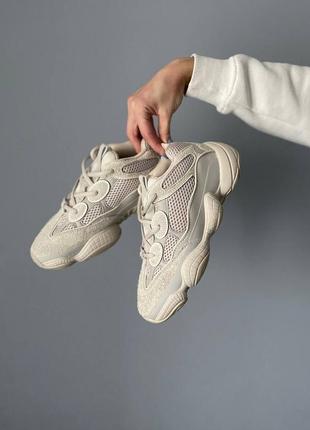 Кросівки adidas yeezy boost 500 beige2 фото