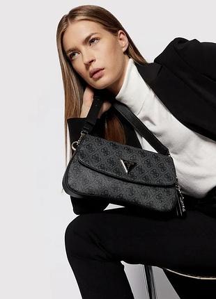 Сумка guess cordelia logo серая