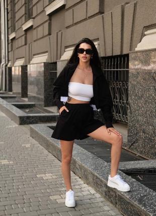 Рубашка шорти костюм летний женский