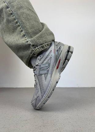 New balance 1906r grey deep red