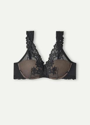 Комплект intimissimi бюстгальтер балконет з кісточками