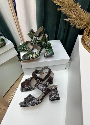 Босоножки женские из натуральной кожи