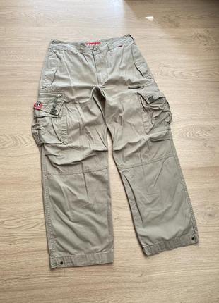 Брюки винтаж широкие карго molecule cargo lee levis juncousa carhartt
