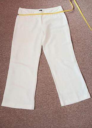 Брюки zolla женские белого цвета размер xl
