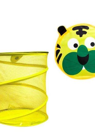 Корзина для игрушек "тигр" (желтая)1 фото