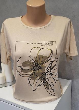 Футболка женская батал