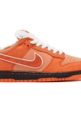 ✔️ nike sb dunk low concepts orange lobster 40