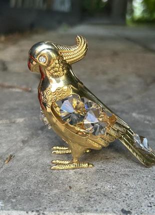 Статуетка сваровскі папуга s24