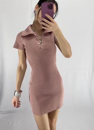 Нова сукня в рубчик prettylittlething1 фото
