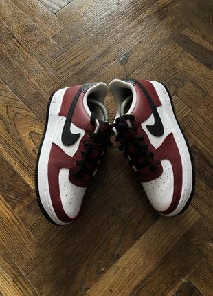 Nike air force 1 low lv8 team bordo/violet