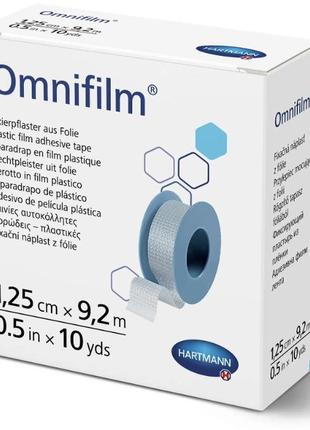 Пластир фіксуючий з прозорої плівки omnifilm 1,25 см х 9.2м 1шт