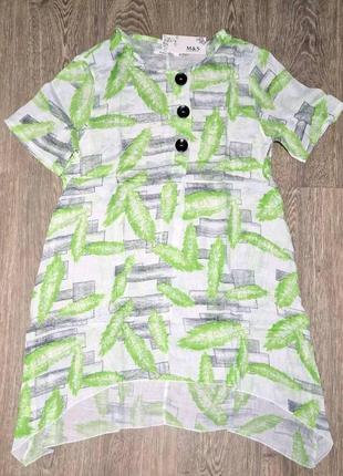 Сукня-туніка легка асиметрична хl, 3xl