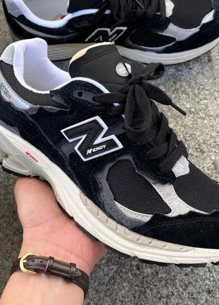 New balance 2002r protection pack black/grey 36