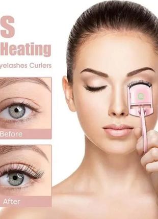 Акумуляторні щипці для завивки вій з usb eye lashes machine5 фото