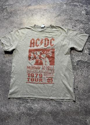 Ac/dc футболка мєрч