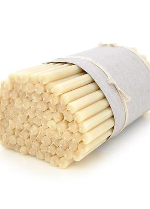 Свічки парафінові 12х250мм господарські, ціна за паковання (100 шт.), без повернення/обміну свічки парафінові господарські