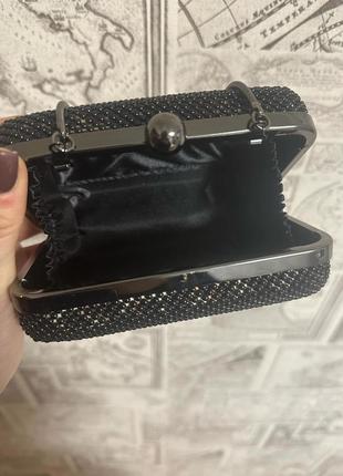 Сумочка клатч маленькая стильная бисер