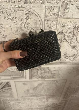 Сумочка клатч маленькая стильная бисер