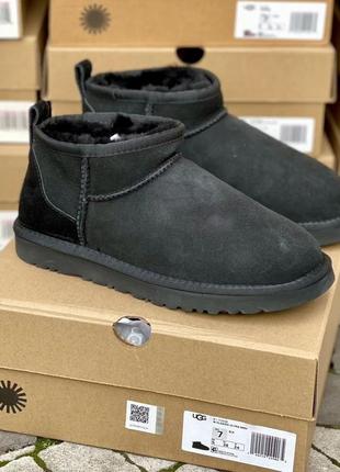 Ugg ultra mini black 36