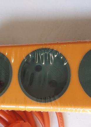 Подовжувач  reflex 5м 10а +2usb