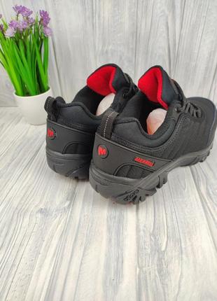 Кроссовки меррелл термо merrell vibram thermo black red4 фото