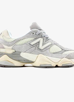 Кросівки new balance 9060 quartz "grey team cream"6 фото