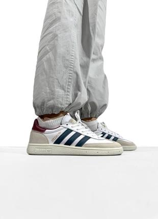 Adidas spezial white/beige/red 381 фото