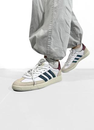 Adidas spezial white/beige/red 383 фото
